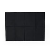 Black Disposable Lap Cloths / Dental Bibs 13" x 18" (125/Pack) - Gorilla